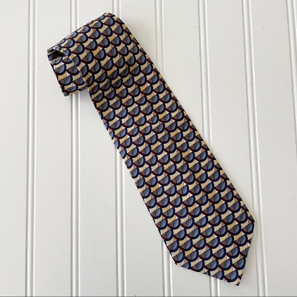 Jerry Garcia Abstract Silk Tie- J. Garcia Vintage 90’s
